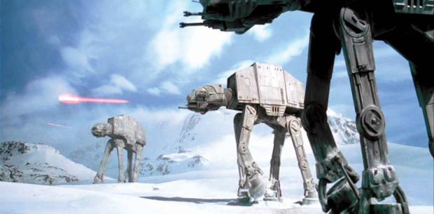 AT-AT Walkers from The Empire Strikes Back